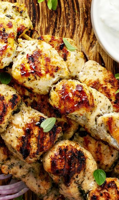 Greek Chicken Souvlaki Recipe (+ Souvlaki Variations)
