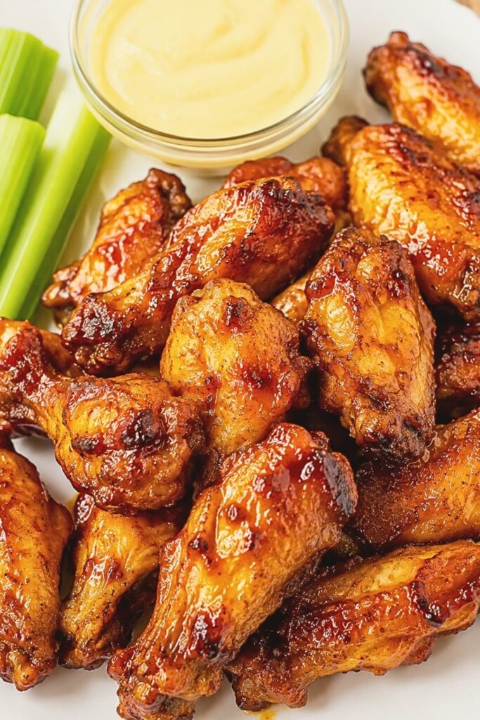 Crispiest Air Fryer Buffalo Chicken Wings