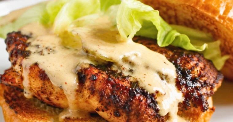 Alabama White Blackened Chicken Sandwich
