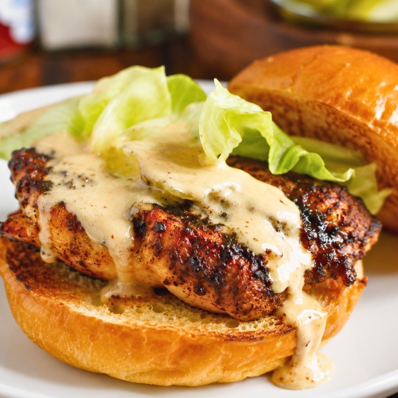 Alabama White Blackened Chicken Sandwich