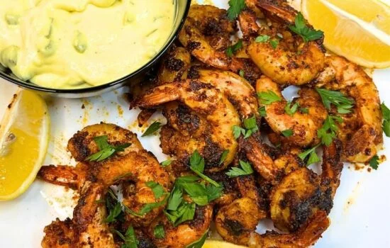 Blackened Shrimp Recipe with Zesty Remoulade Sauce