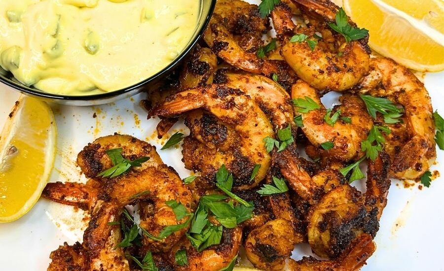 Blackened Shrimp Recipe with Zesty Remoulade Sauce