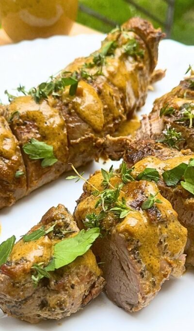 Creamy Dijon Pork Tenderloin