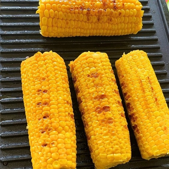 Grill the corn