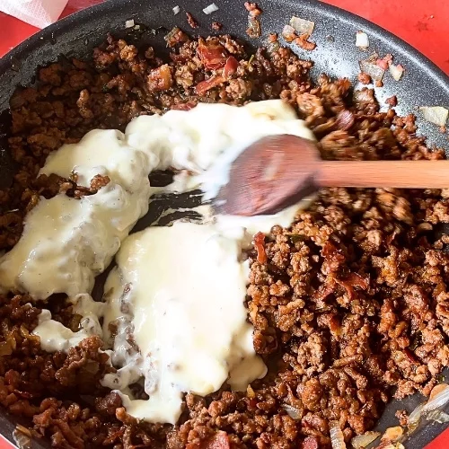 Greek Moussaka meat filling