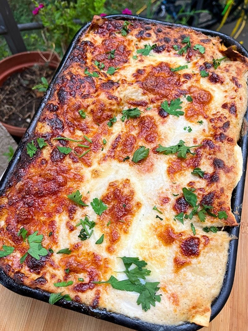 Italian Lasagna with Honey Garlic Bechamel 3