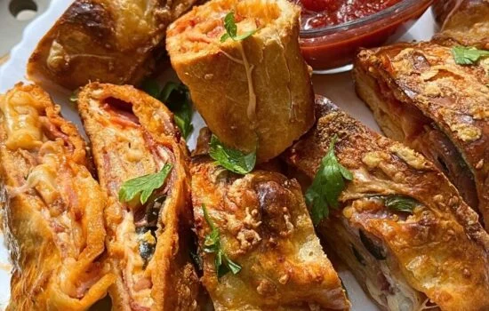 Italian Prosciutto Stromboli