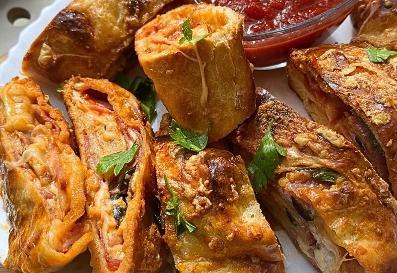 Italian Prosciutto Stromboli