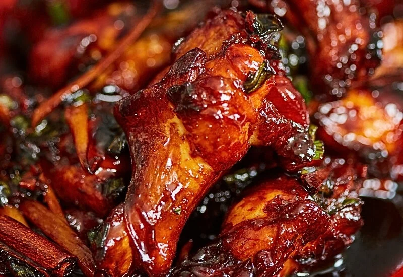Crispy Caramelized Baked Buffalo Chicken Wings