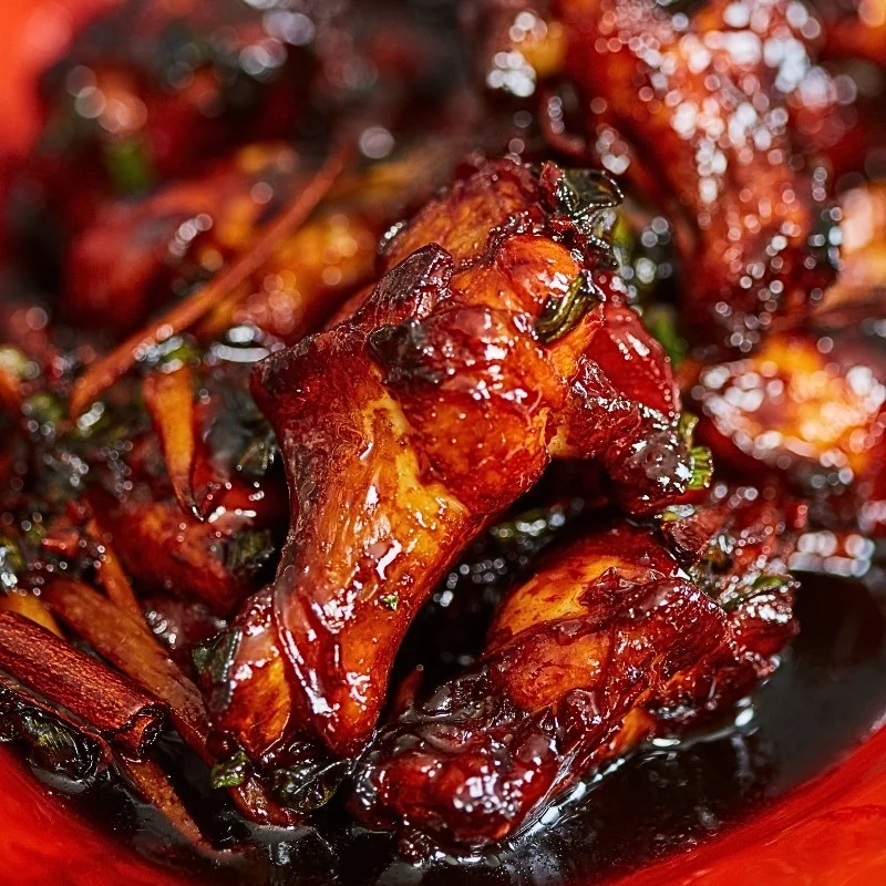 Crispy Caramelized Baked Buffalo Chicken Wings