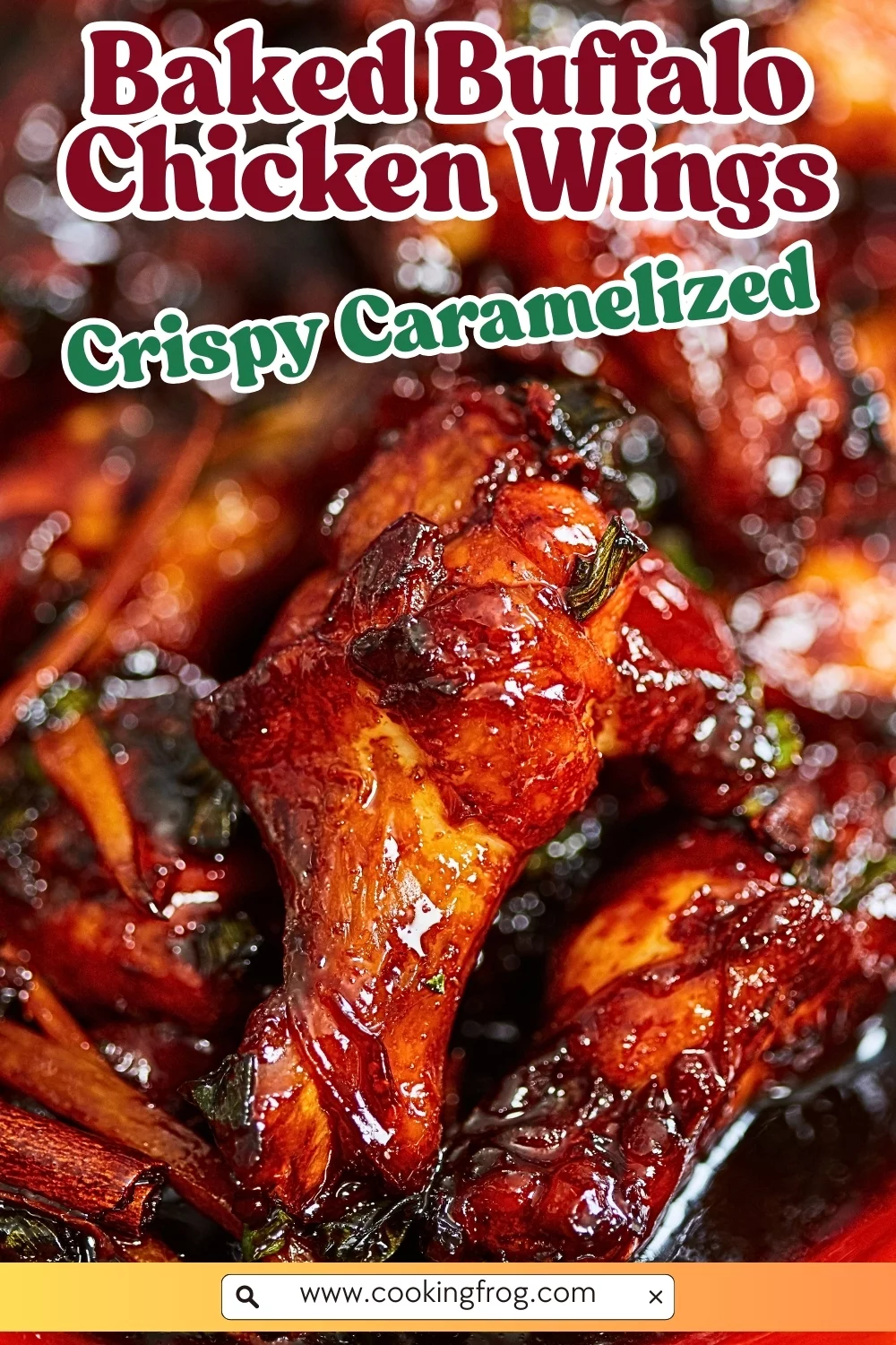 Crispy Caramelized Baked Chicken Wings
