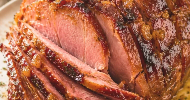 Apricot Honey Glazed Ham Recipe