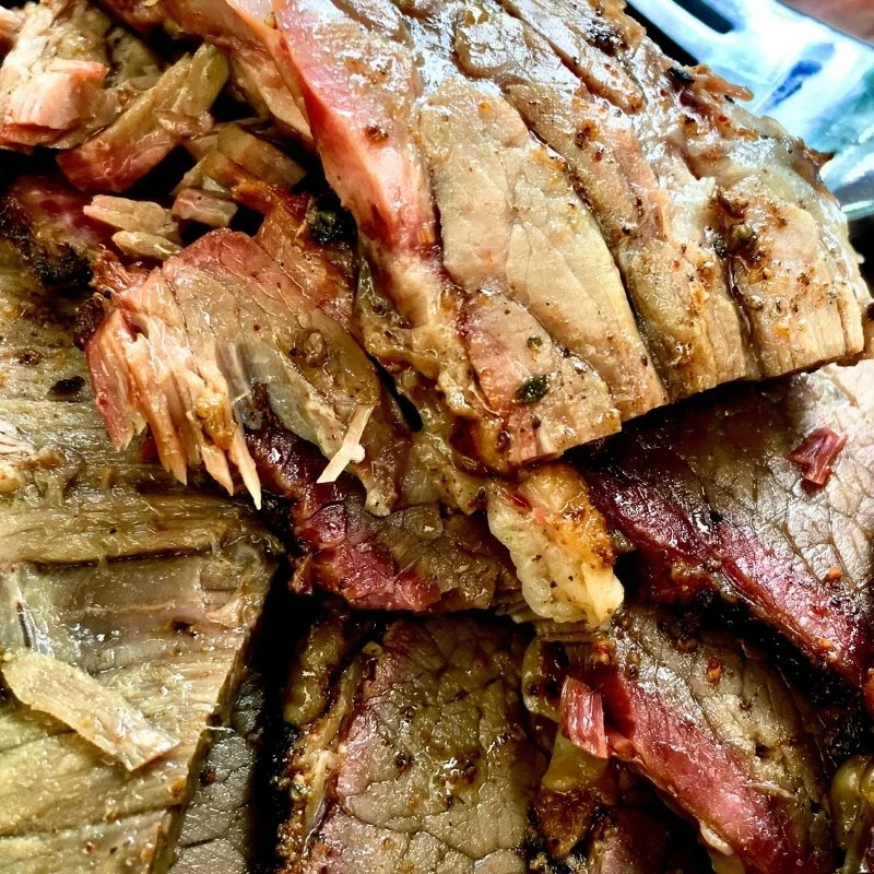 Slow Cooker BBQ Brisket Sticky Juicy Caramelized 3