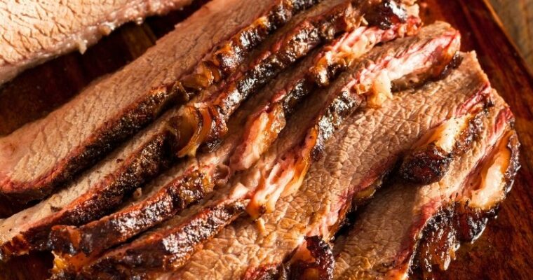 Slow Cooker BBQ Brisket (Sticky, Juicy & Caramelized)