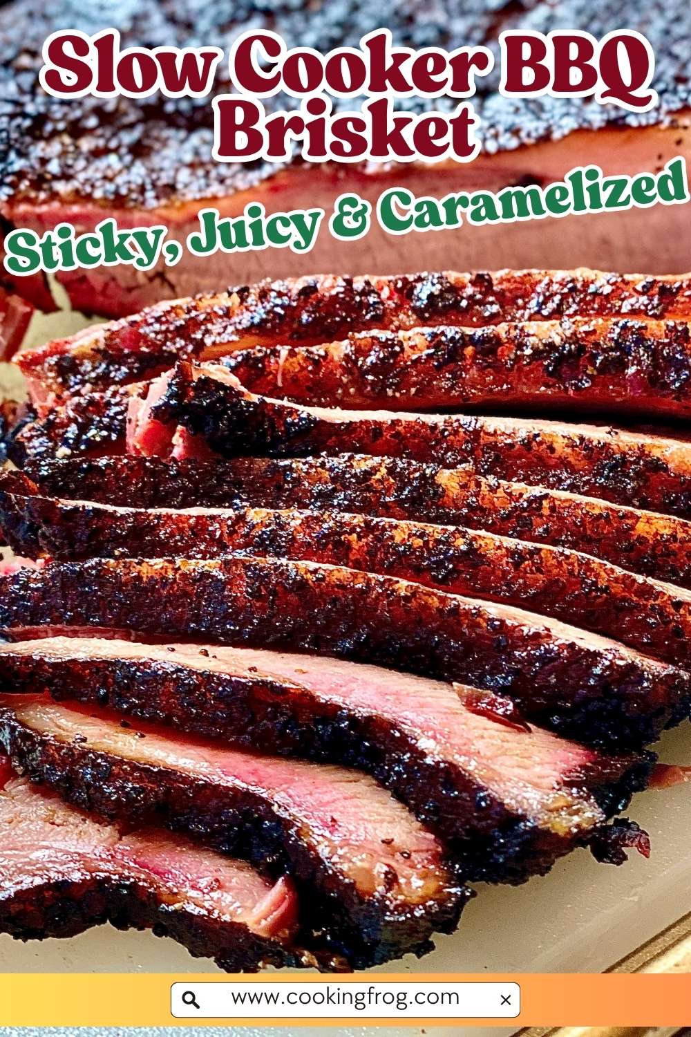 Slow Cooker BBQ Brisket