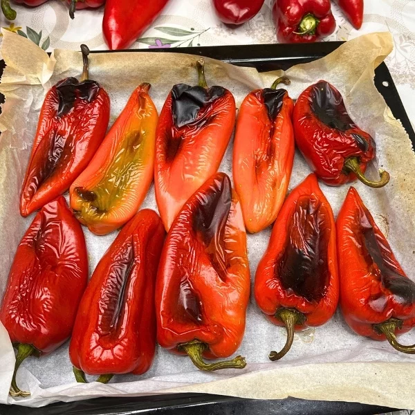roasted peppers for ajvar