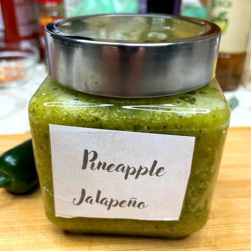 Fermented Pineapple Jalapeño Hot Sauce