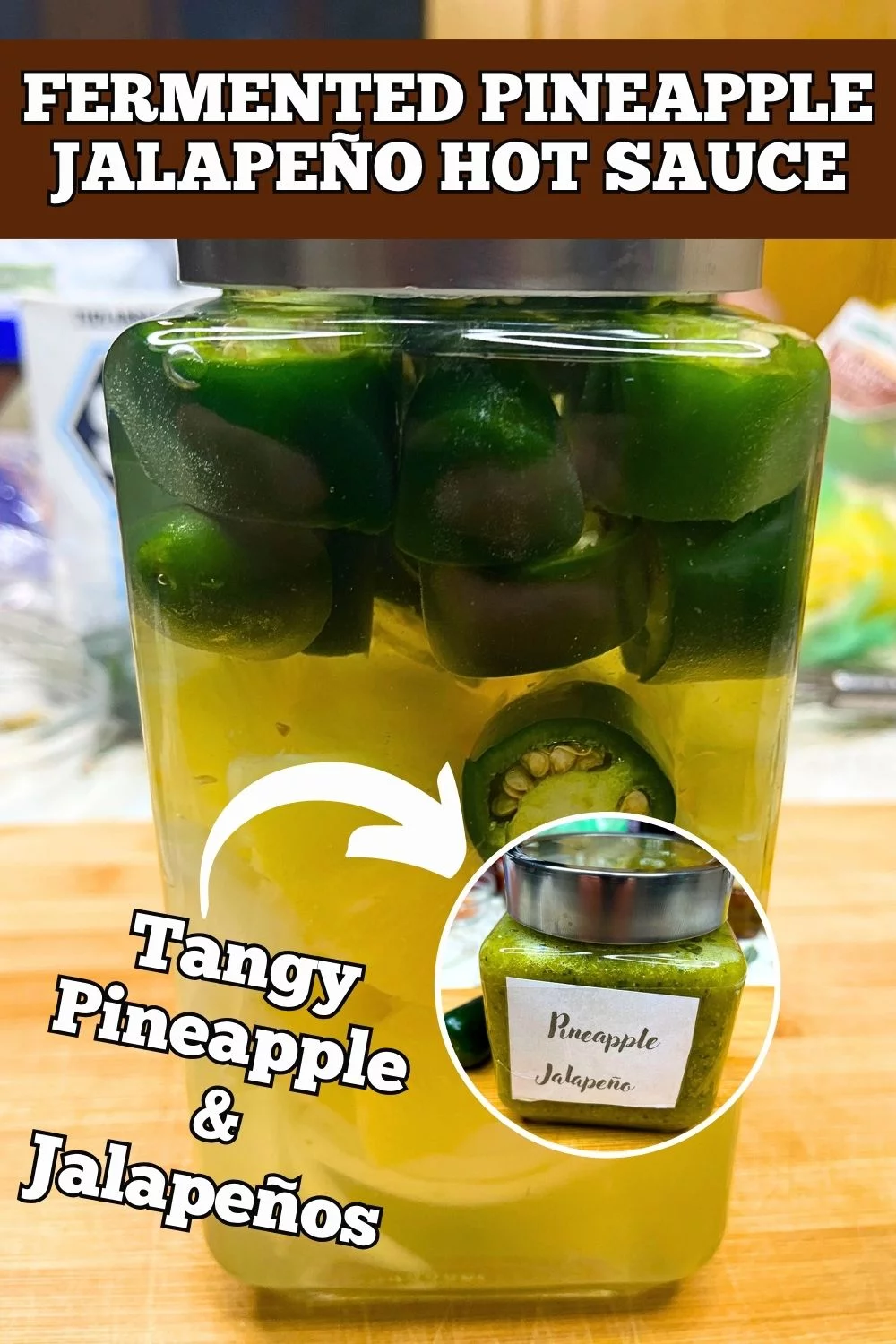 Fermented Pineapple Jalapeno Hot Sauce 4