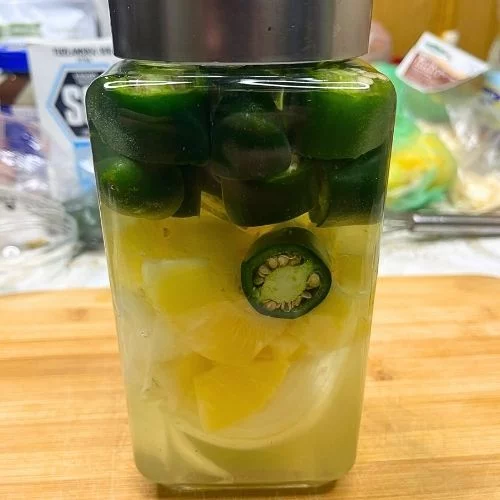 Fermented Pineapple Jalapeno Hot Sauce