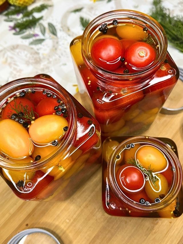 Quick Pickled Cherry Tomatoes 2