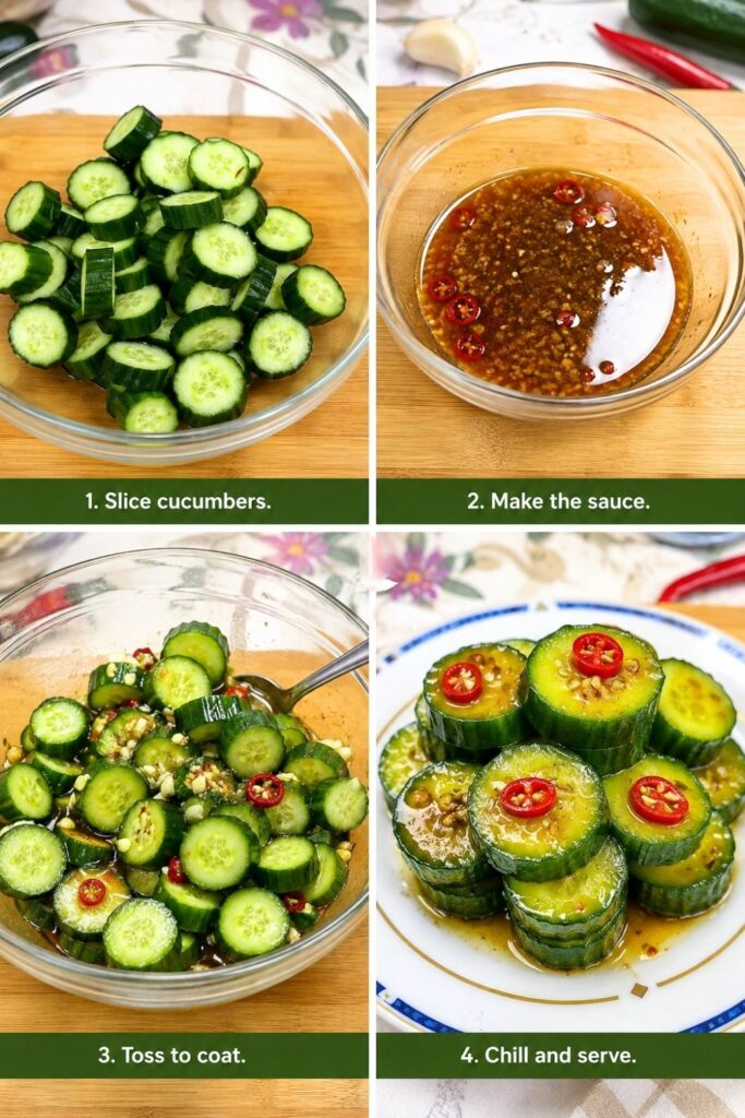 Din Tai Fung Cucumber Salad