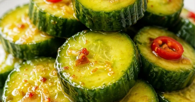 Din Tai Fung Cucumber Salad (Crisp, Garlicky, Chilled)