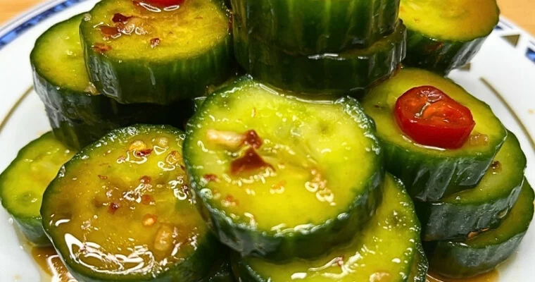 Din Tai Fung Cucumber Salad (Crisp, Garlicky, Chilled)