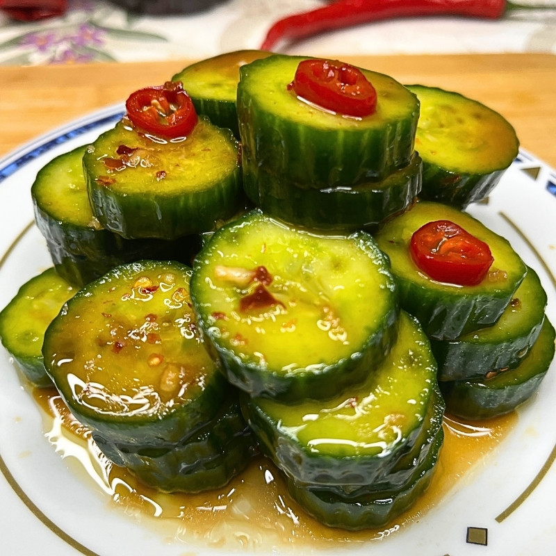 Din Tai Fung Cucumber Salad (Crisp, Garlicky, Chilled)