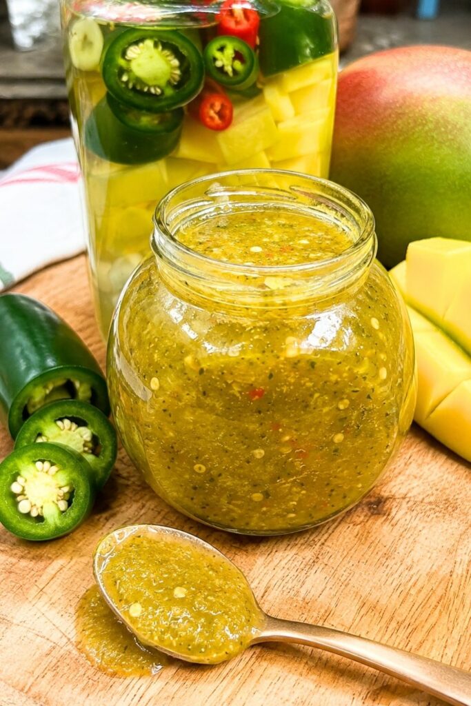 Fermented Mango Jalapeño Hot Sauce