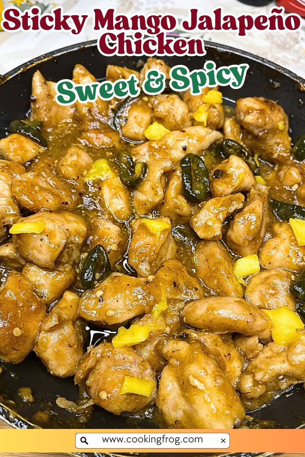 Sticky Mango Jalapeno Chicken 5