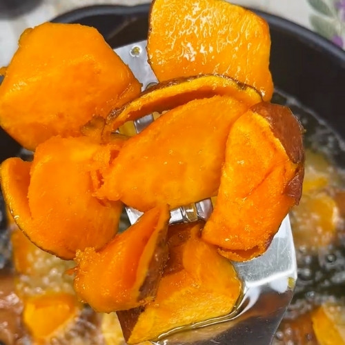 Fry SWEET POTATOES
