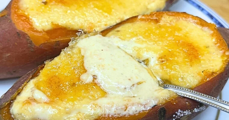 Japanese Sweet Potato Crème Brûlée