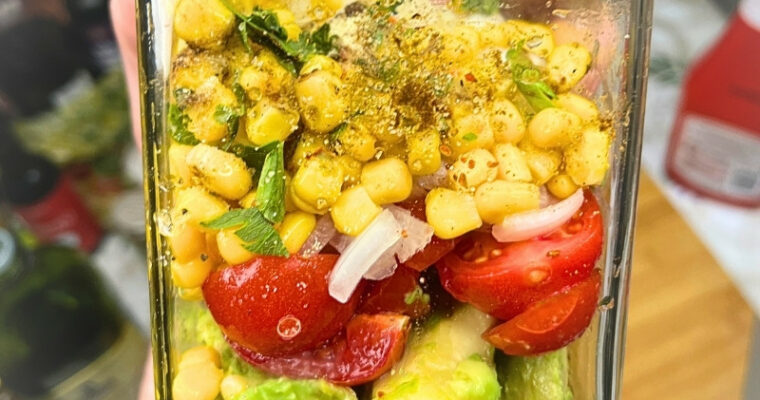 Jar-Shaken Lazy Guacamole Salsa