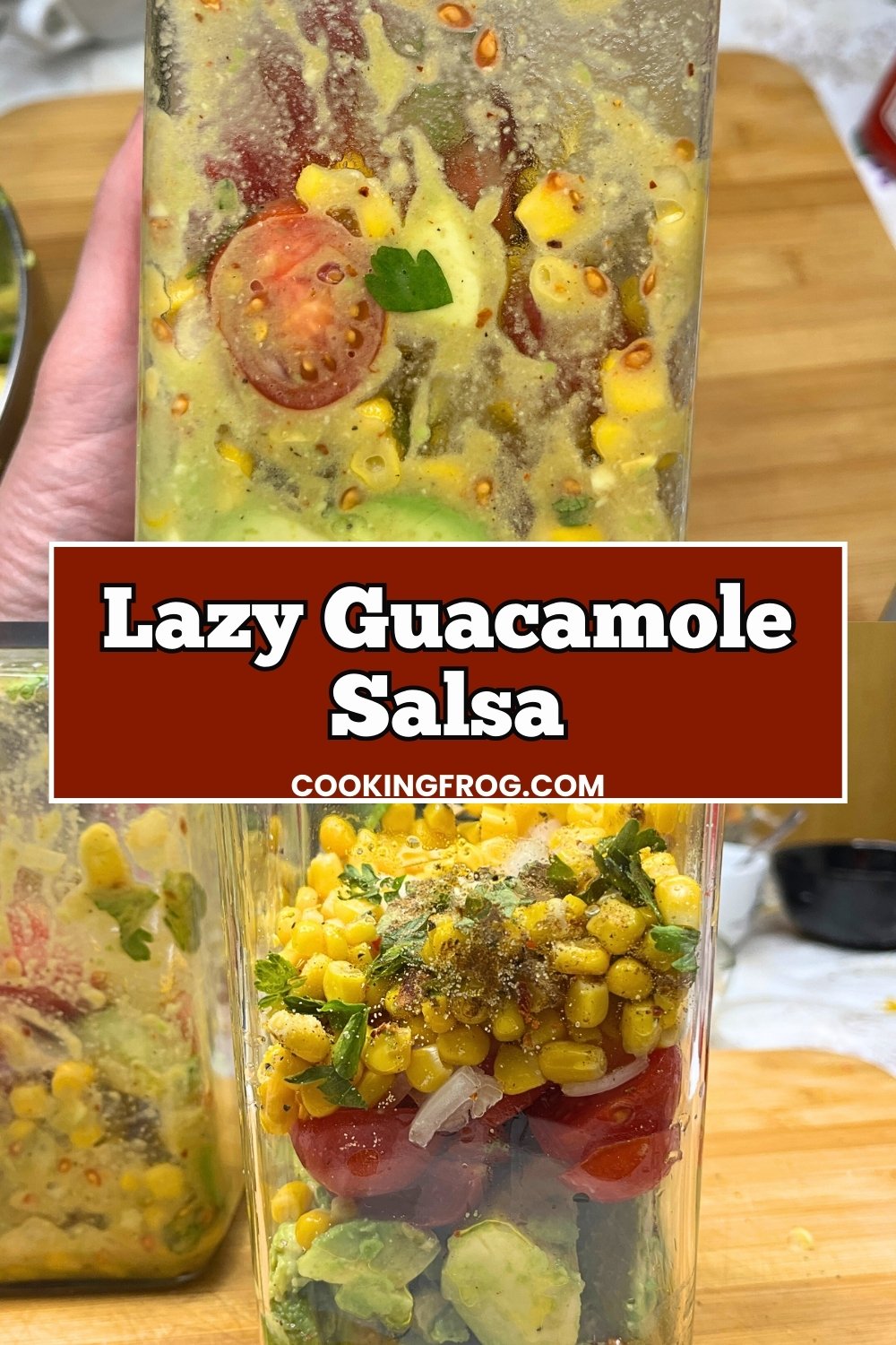 Lazy Guacamole Salsa