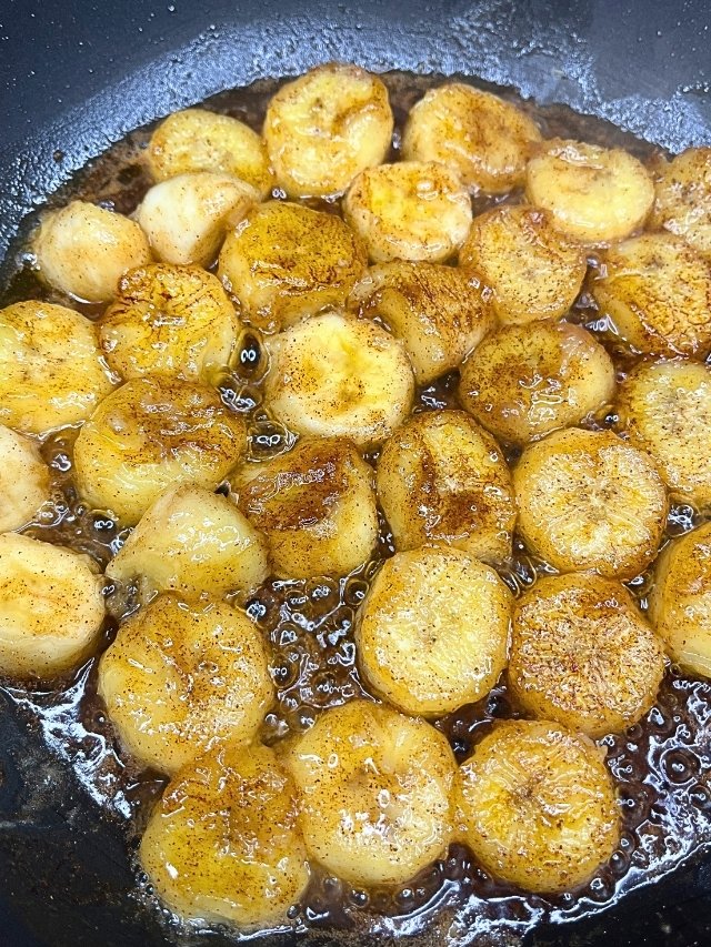 Pan Fried Bananas