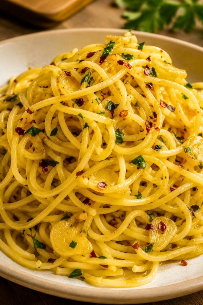 Roasted Garlic Aglio e Olio