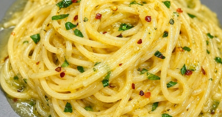 Roasted Garlic Aglio e Olio