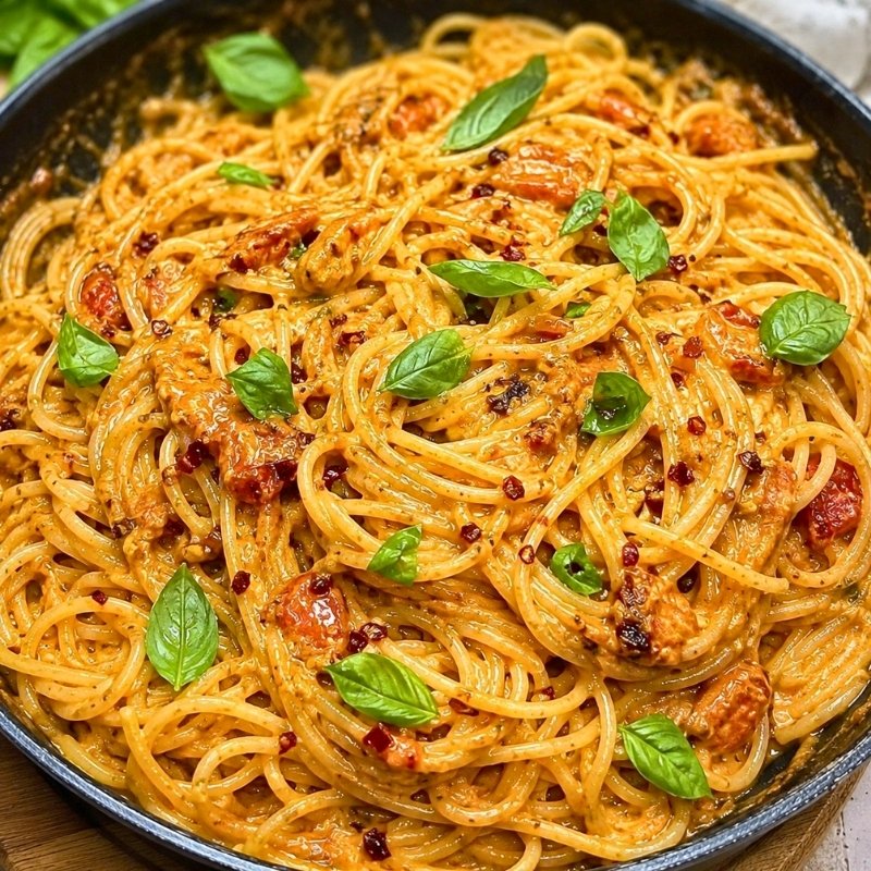 Roasted Tomato Garlic Butter Pasta