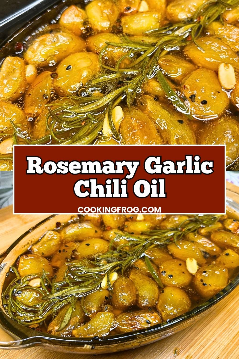Rosemary Garlic Chili Oil