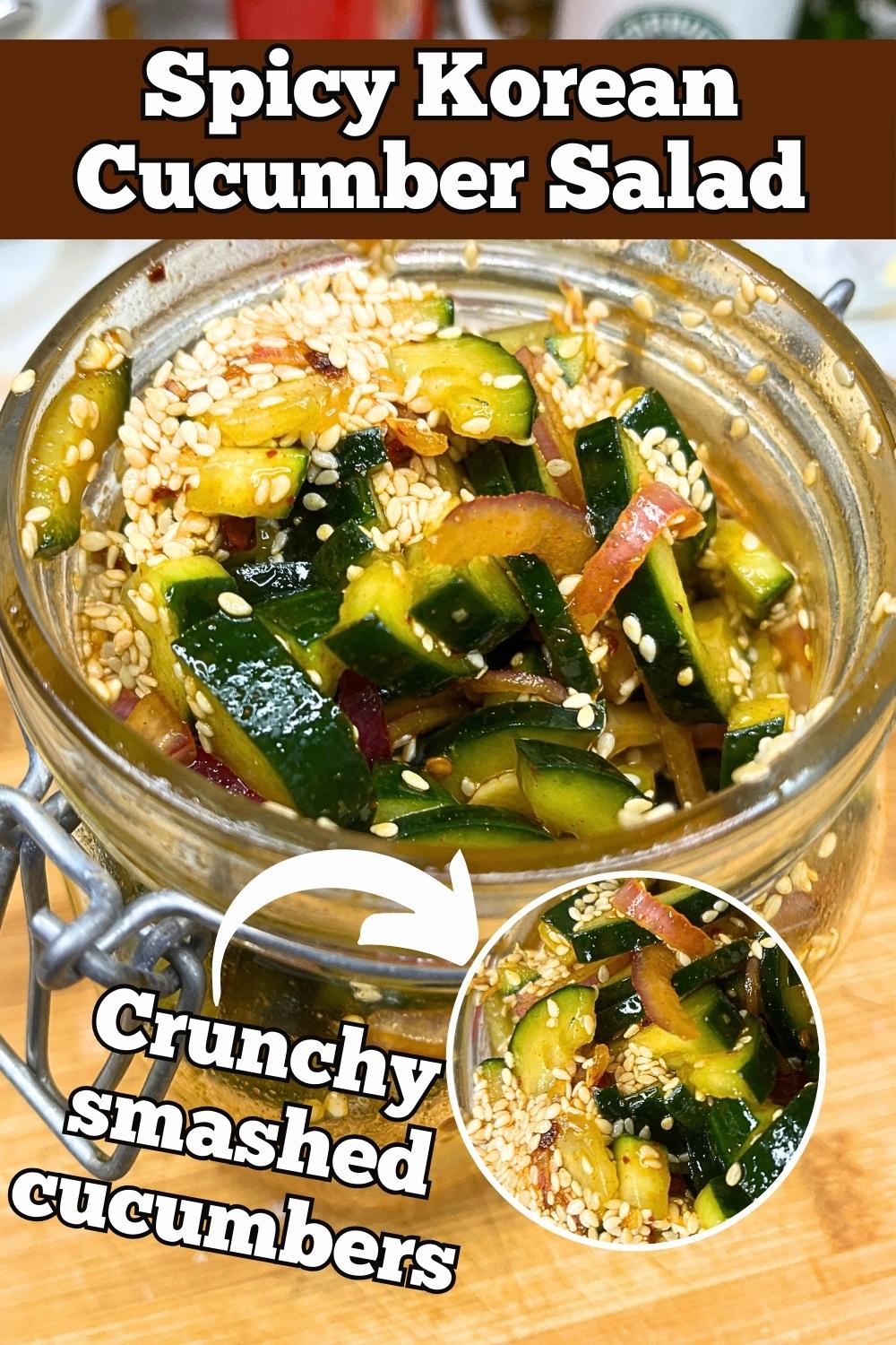 Spicy Korean Cucumber Salad 3