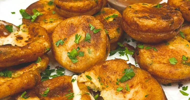 Cheesy Potato Pancakes