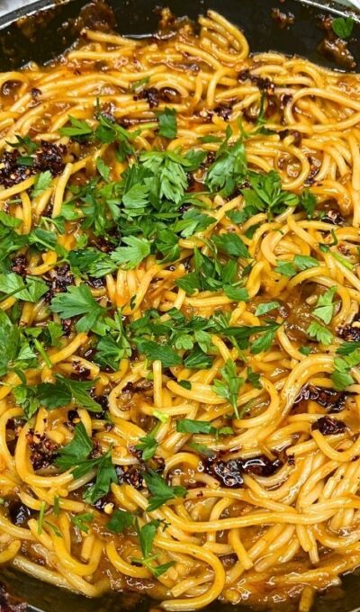 Creamy Caramelized Onion Pasta