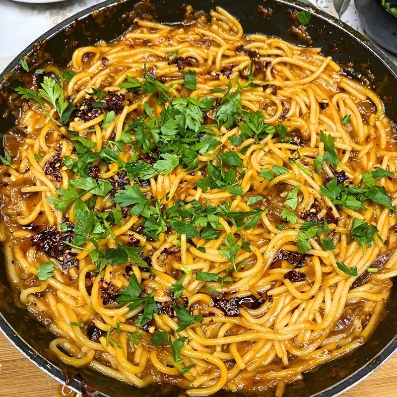 Creamy Caramelized Onion Pasta