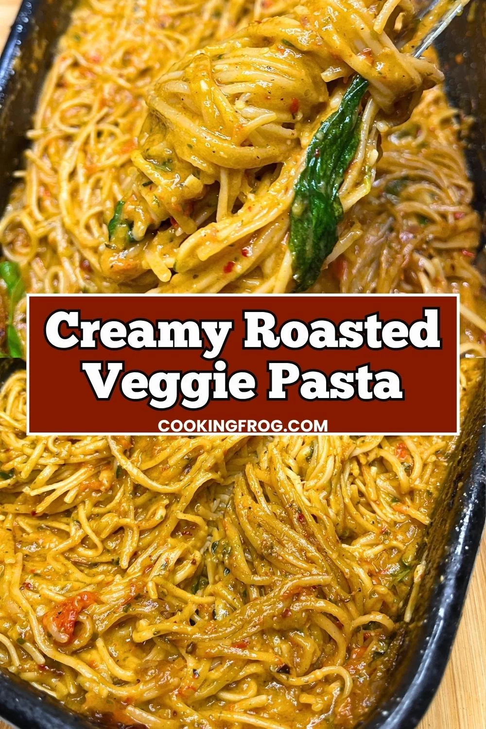 Creamy Roasted Veggie Pasta 3