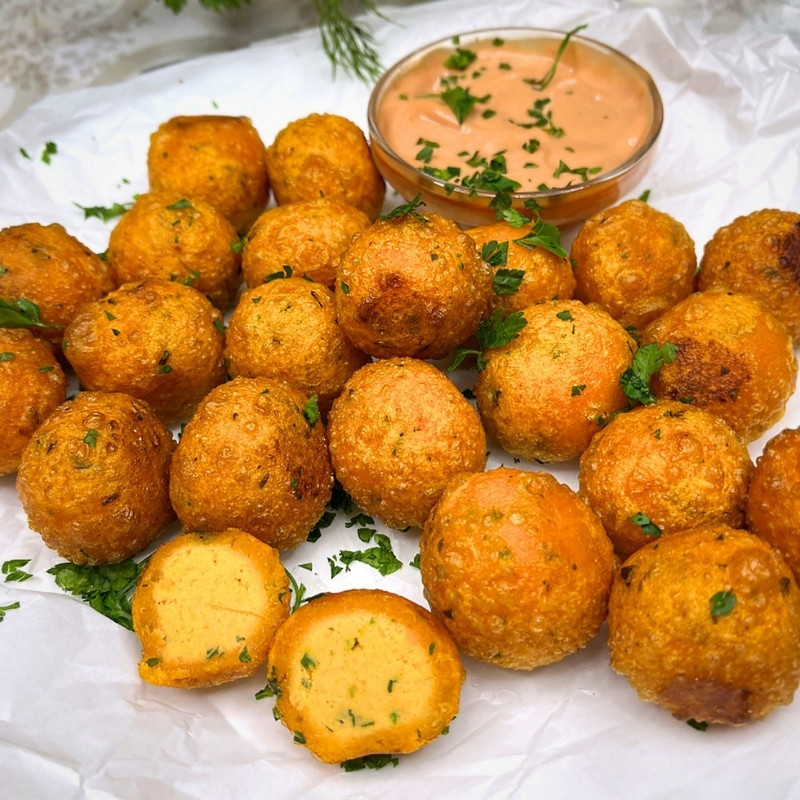 Crispy Sweet Potato Balls