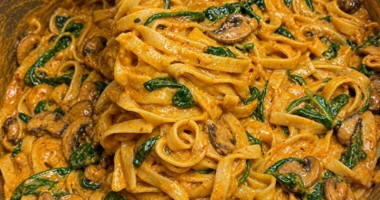 Creamy One-Pot Mushroom Pasta
