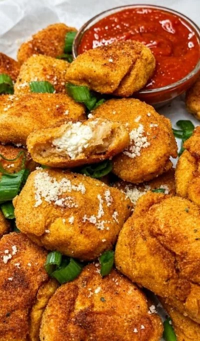 Crispy Cottage Cheese Chicken Nuggets