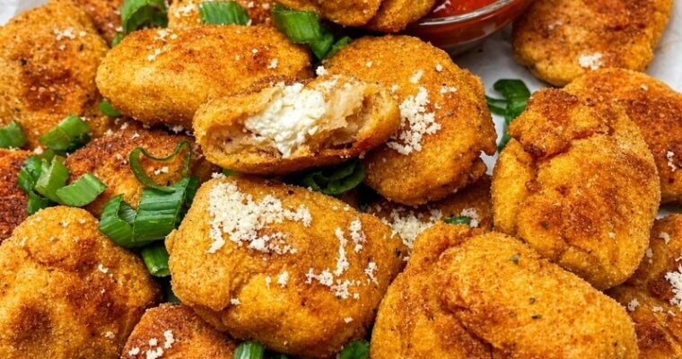 Crispy Cottage Cheese Chicken Nuggets