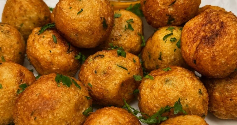 Crispy Potato Cheese Balls
