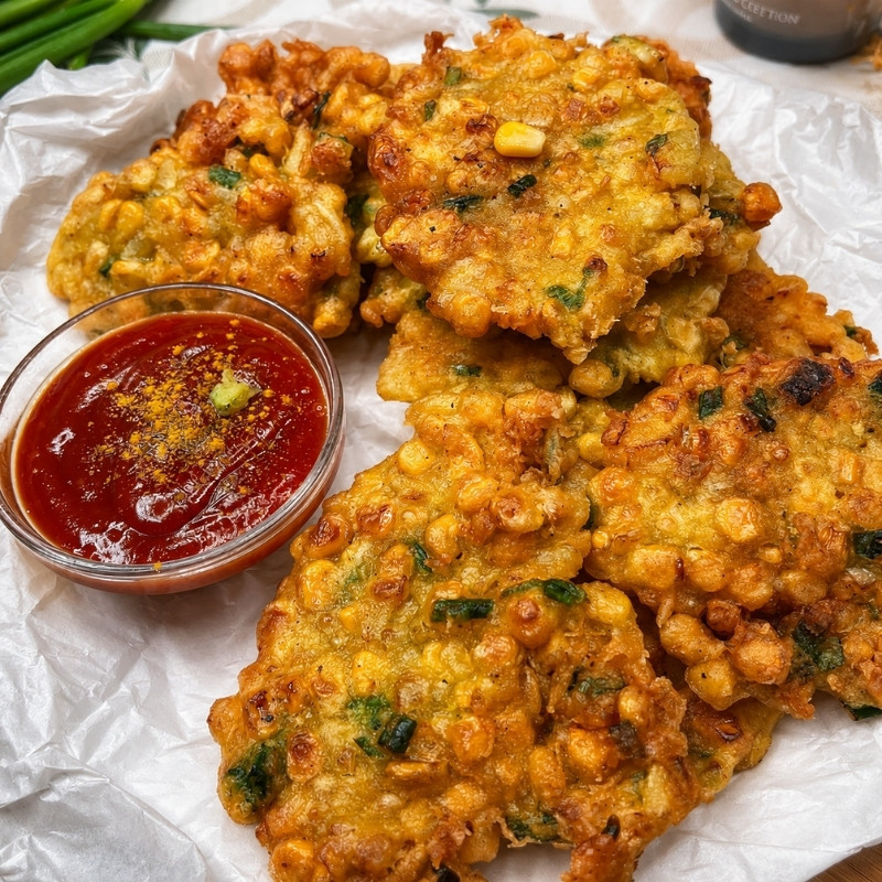 Crispy Corn Fritters